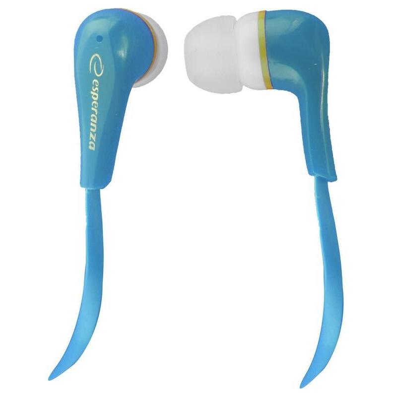 Auriculaes Esperanza Eh146b Lollipop - Audio Stereo Earphones Blue