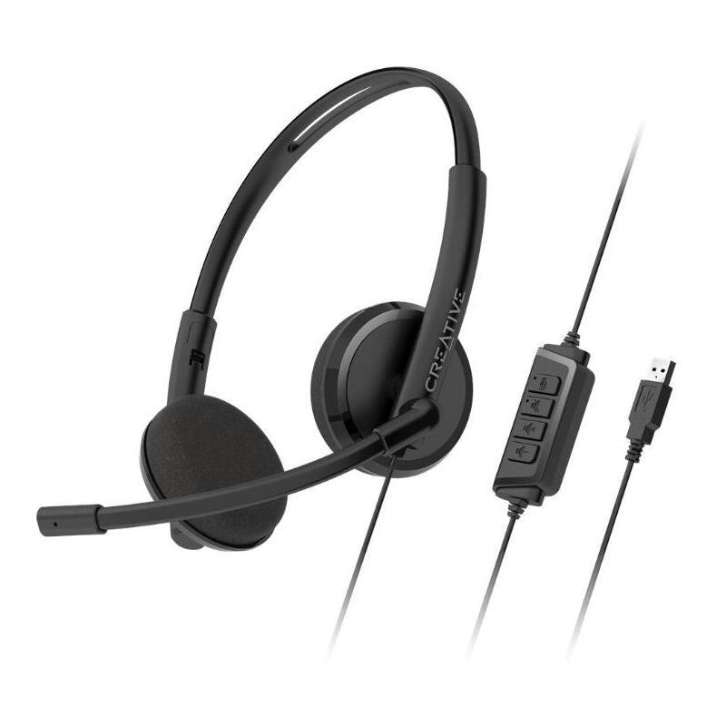 Auricular Creative Chat Max Hs-220 Con Microfono Control Pc Usb