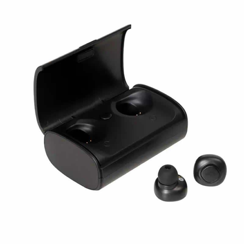 Auriculares Bluetooth Fonestar Twins-Energy Con Estuche De Carga Autonomía 4h Negro