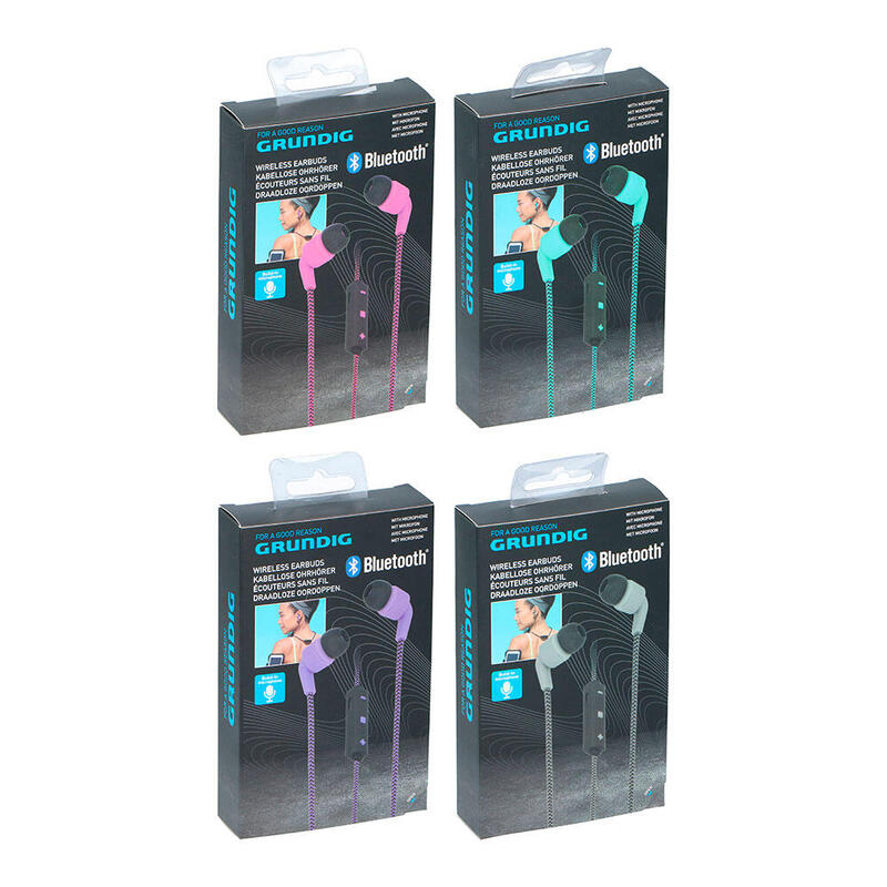 Auriculares Deportivos Bluetooth Con Micrófono Grundig
