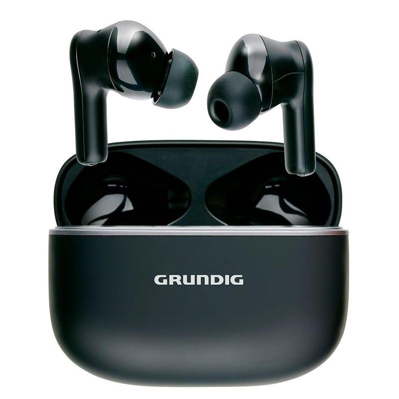 Auriculares Earphone Bluetooth Con Estuche Negro
