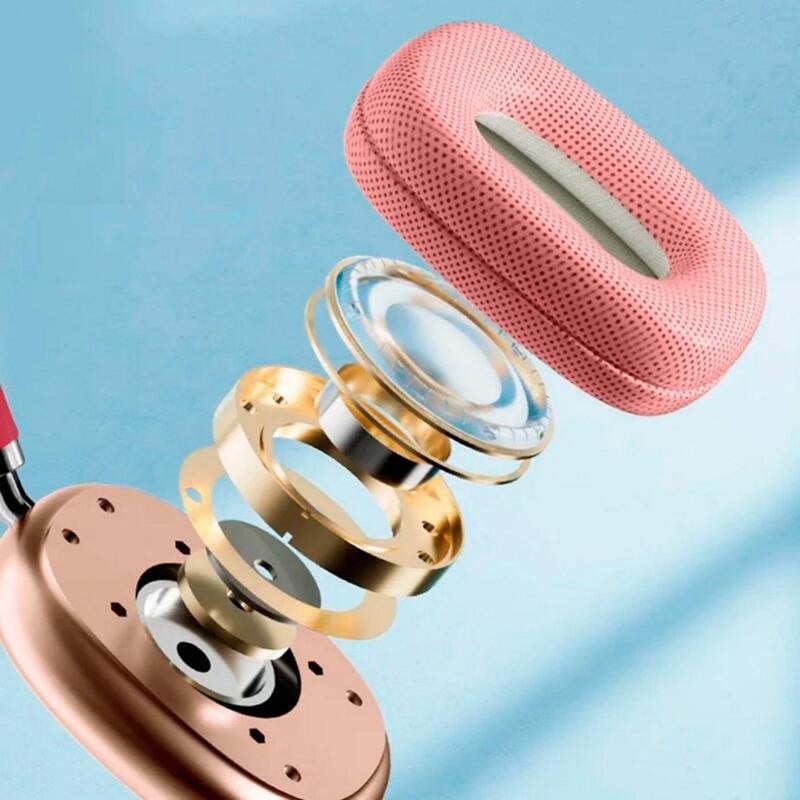 Auriculares Inalámbricos Bluetooth P9 Pro Max Con Cancelación De Ruido, Rojo