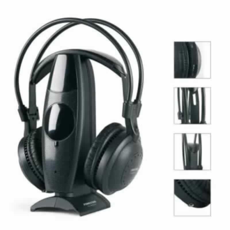 Auriculares Inalámbricos Hi-Fi Por Radiofrecuencia Fonestar Fa-8060 30-20.000hz Entrada Jack 3.5mm Interruptor On/Off 2*Aaa