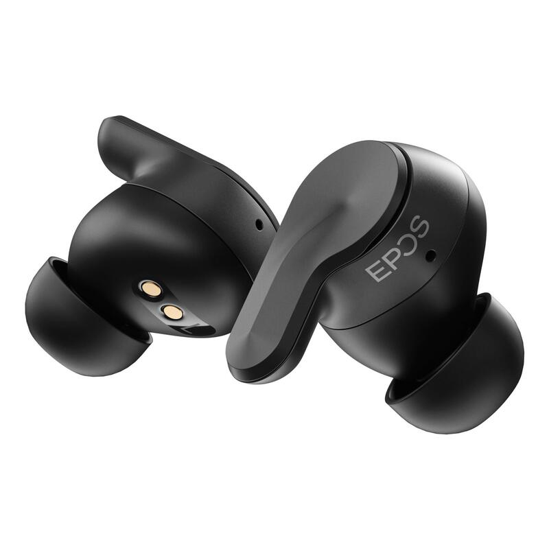 Auriculares Intraaurales Bluetooth Epos Adapt E1 Estéreo Verdaderamente Inalámbricos (Tws), Color Negro, Para Uso Profesional Y Diario