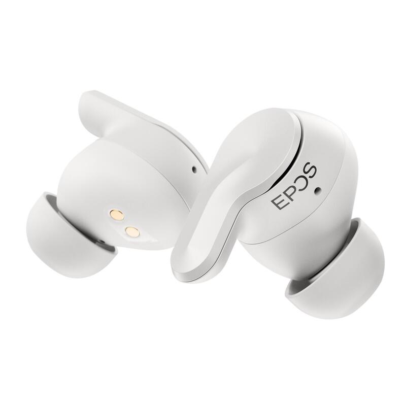 Auriculares Intraaurales Bluetooth Epos Adapt E1 Estéreo Verdaderamente Inalámbricos (Tws) Para Uso Profesional Y Diario, Color Blanco