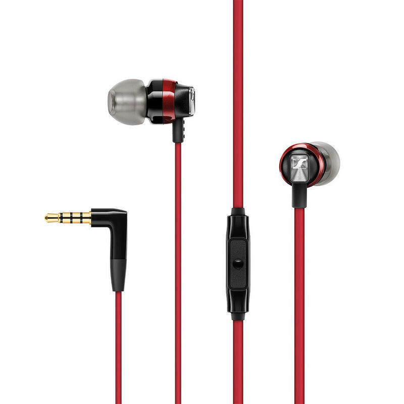 Auriculares Micro Sennheiser Cx 300s Rojo Intraural/Cancelación Ruido/Control Remoto/Jack3.5 508595