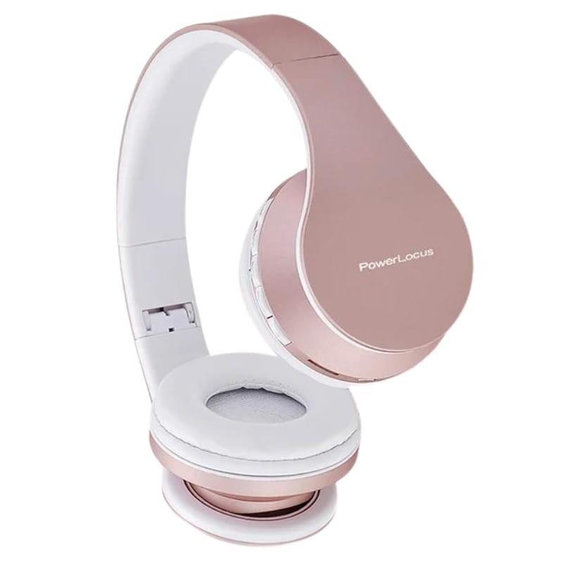 Auriculares Powerlocus P1 Rosa Oro Bluetooth
