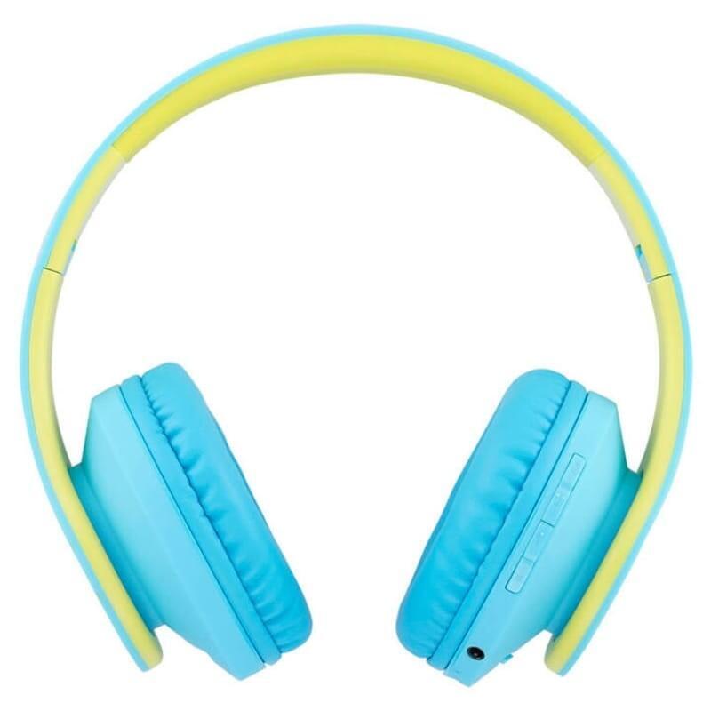 Auriculares Powerlocus P2 Kids Azul/Verde Inalámbricos Para Niños