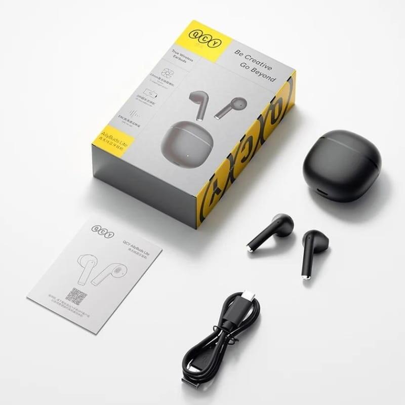 Auriculares Qcy T29 Ailybuds Lite Tws Negro Bluetooth