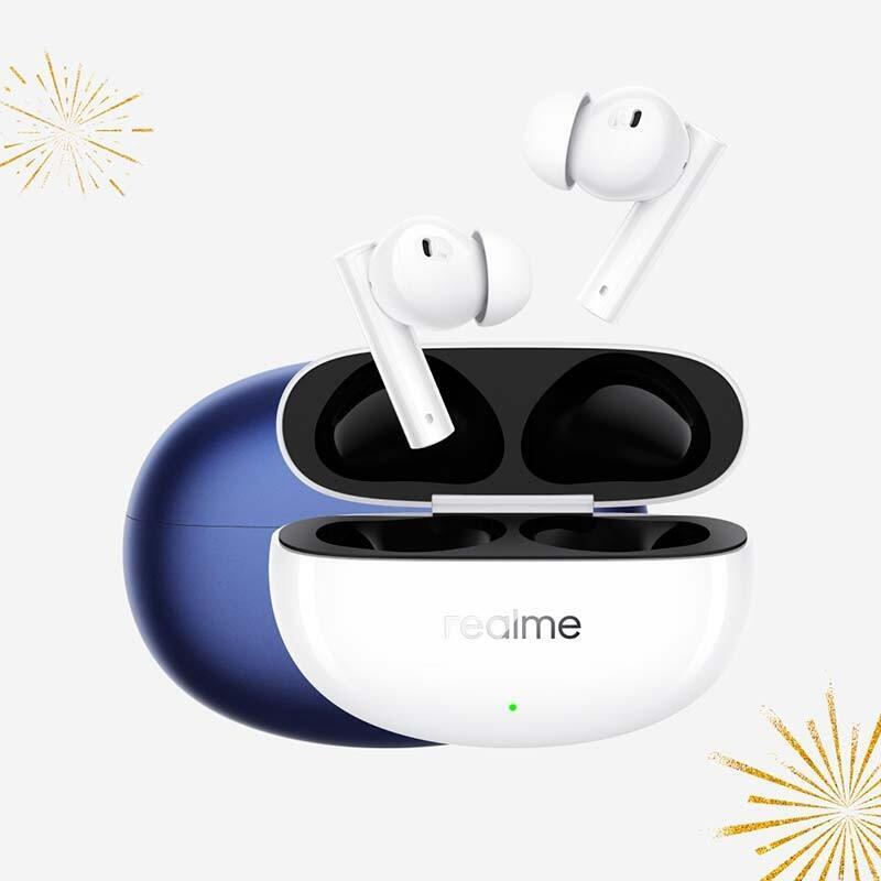 Auriculares Realme Buds Air 5 Blanco Bluetooth