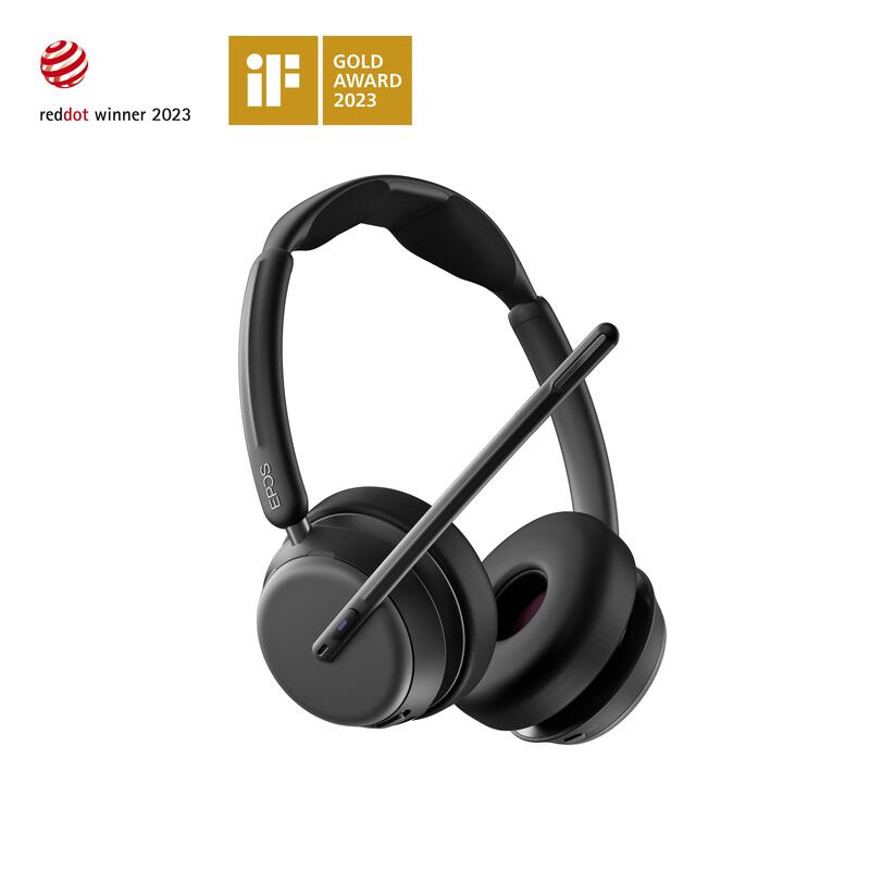 Auriculares Sennheiser Epos Impact 1061t Anc On-Ear Negro 1001171