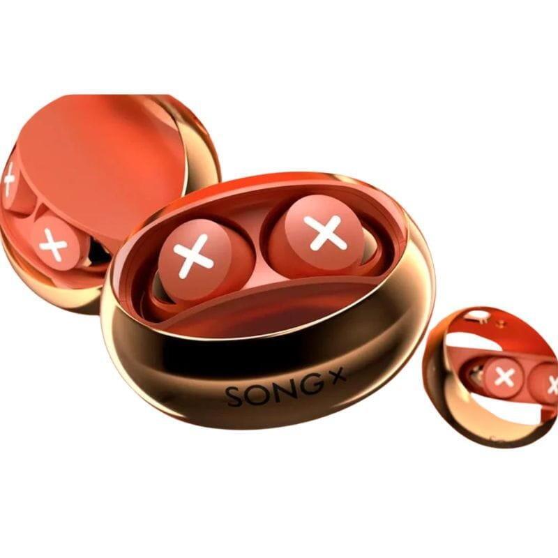 Auriculares Songx S06 Tws Naranja Bluetooth