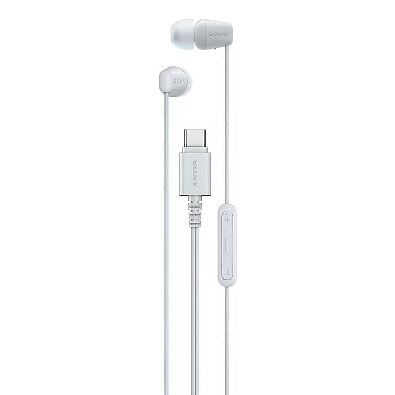 Auriculares Sony Ier-Ex15c In Ear Con Cable Usb-C Blanco