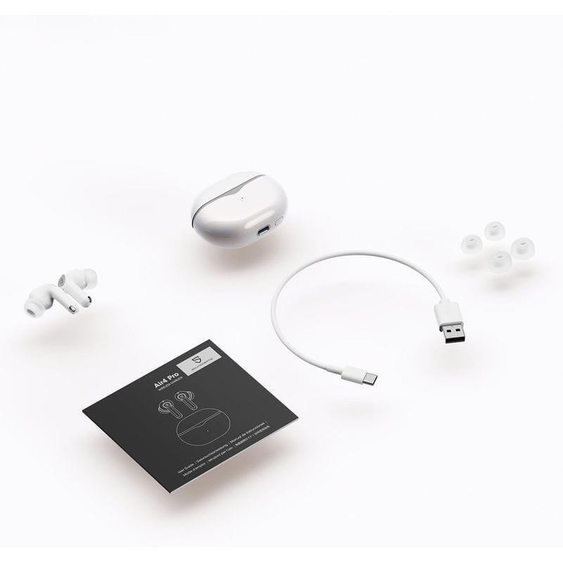 Auriculares Soundpeats Air 4 Pro Anc Blanco Bluetooth