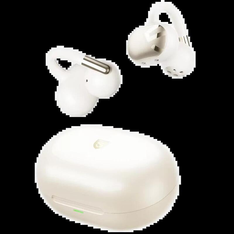 Auriculares Soundpeats Clip1 Bluetooth Beige