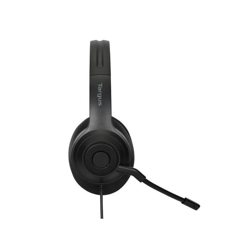 Auriculares Stereo Targus Alambrico Negro