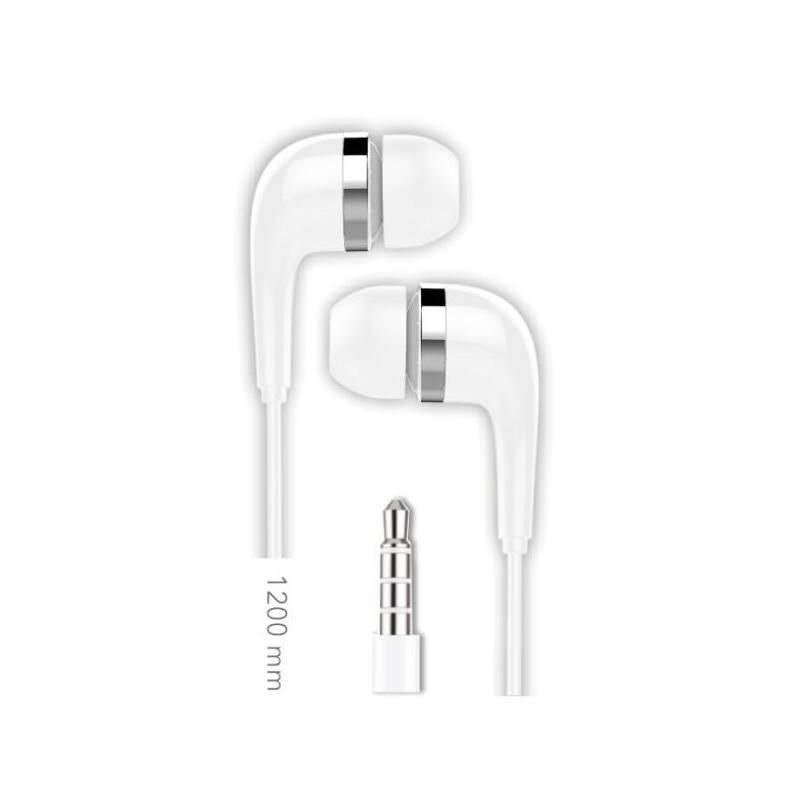 Auriculares Techonetech Bsk Con Microfono Integrado - Conexion Jack 3.5mm - Asistente Voz - Cable De 1.20m - Color