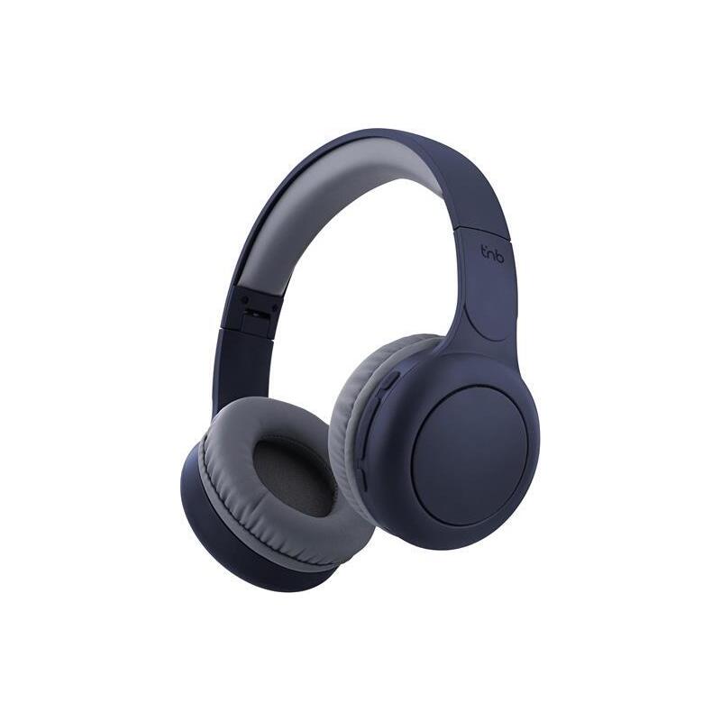 Auriculares Tnb Tonality Supraaurales On-Ear Bluetooth Headphones - Navy Blue & Storm Gray