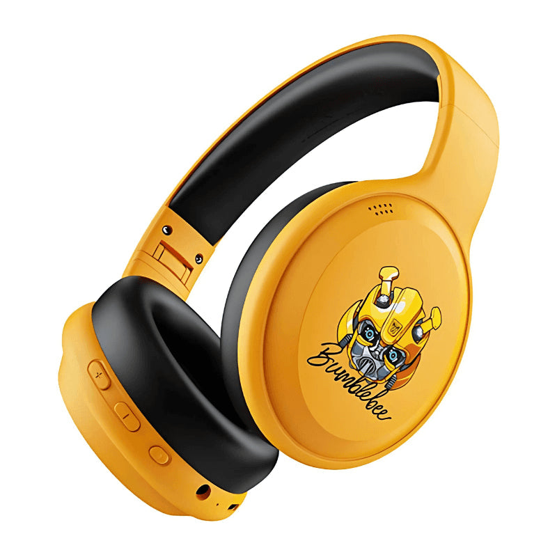Auriculares Transformers Tf-G06 Bluetooth Amarillo Inalámbricos