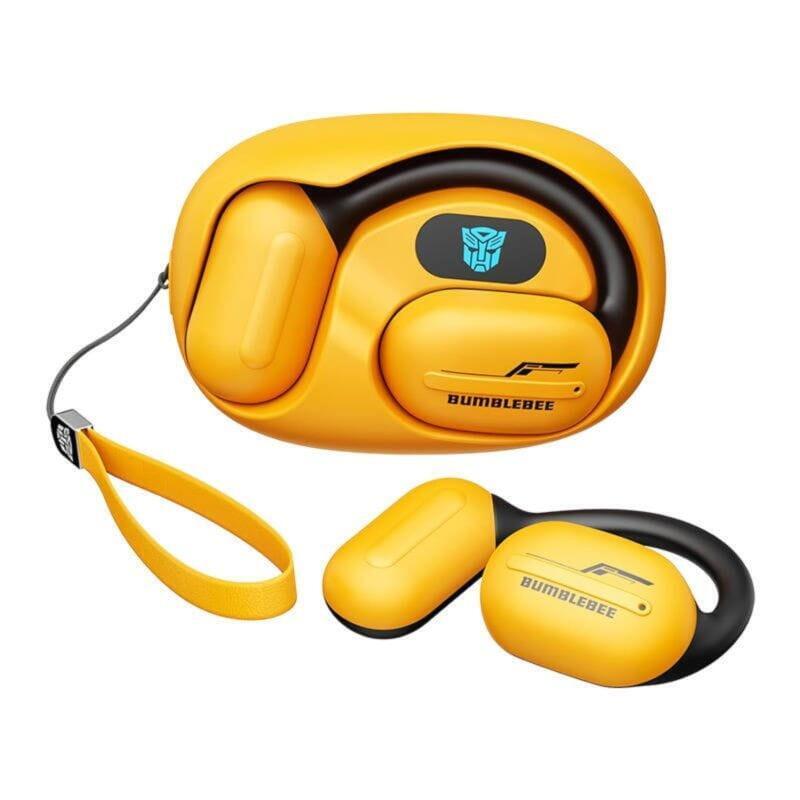 Auriculares Transformers Tf-T20 Bluetooth Amarillo Inalámbricos Open-Ear