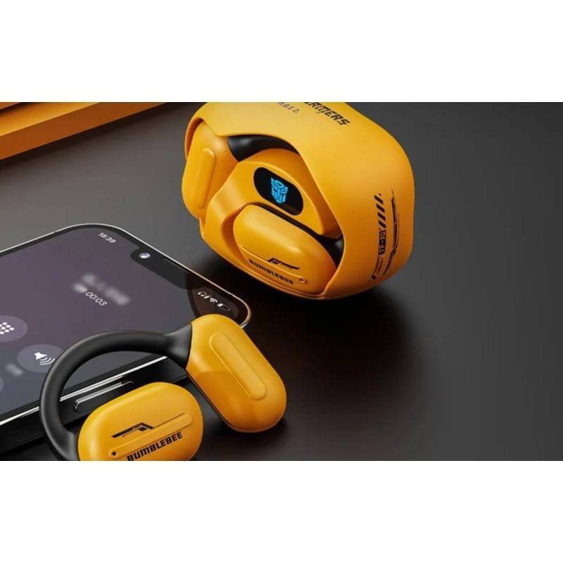 Auriculares Transformers Tf-T20 Bluetooth Amarillo Inalámbricos Open-Ear