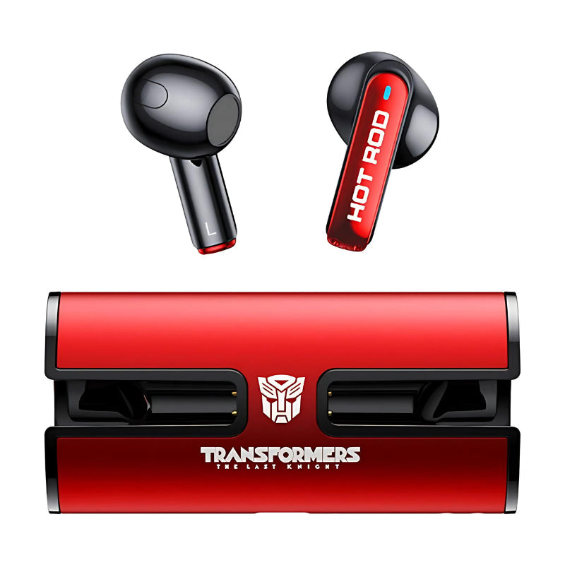Auriculares Tws Transformers Mg-C03 Bluetooth Rojo Inalámbricos