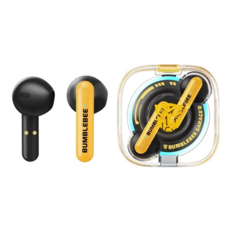 Auriculares Tws Transformers Tf-T03 Bluetooth Amarillo Inalámbricos