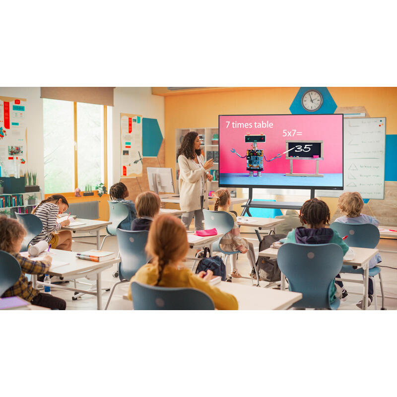 Avocor S-Series 75" 4k Ir Led Interactive Displ Pizarra Blanca Interactiva 190,5 Cm (75") 3840 X 2160 Pixeles Pantalla Táctil