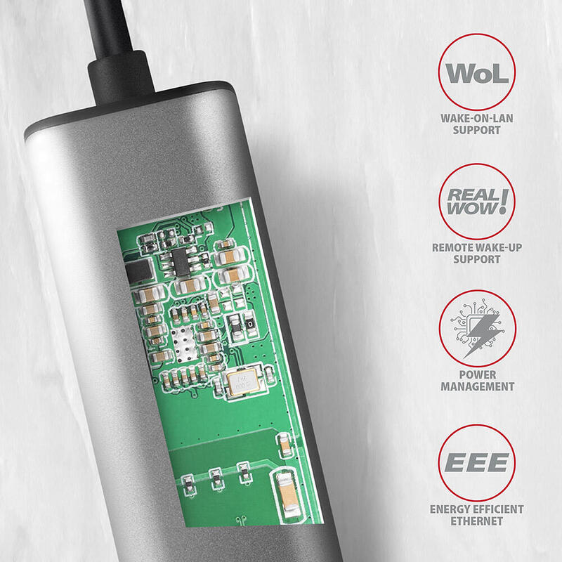 Axagon Ade-25r Adaptador Y Tarjeta De Red Interno Ethernet 5000 Mbit/S