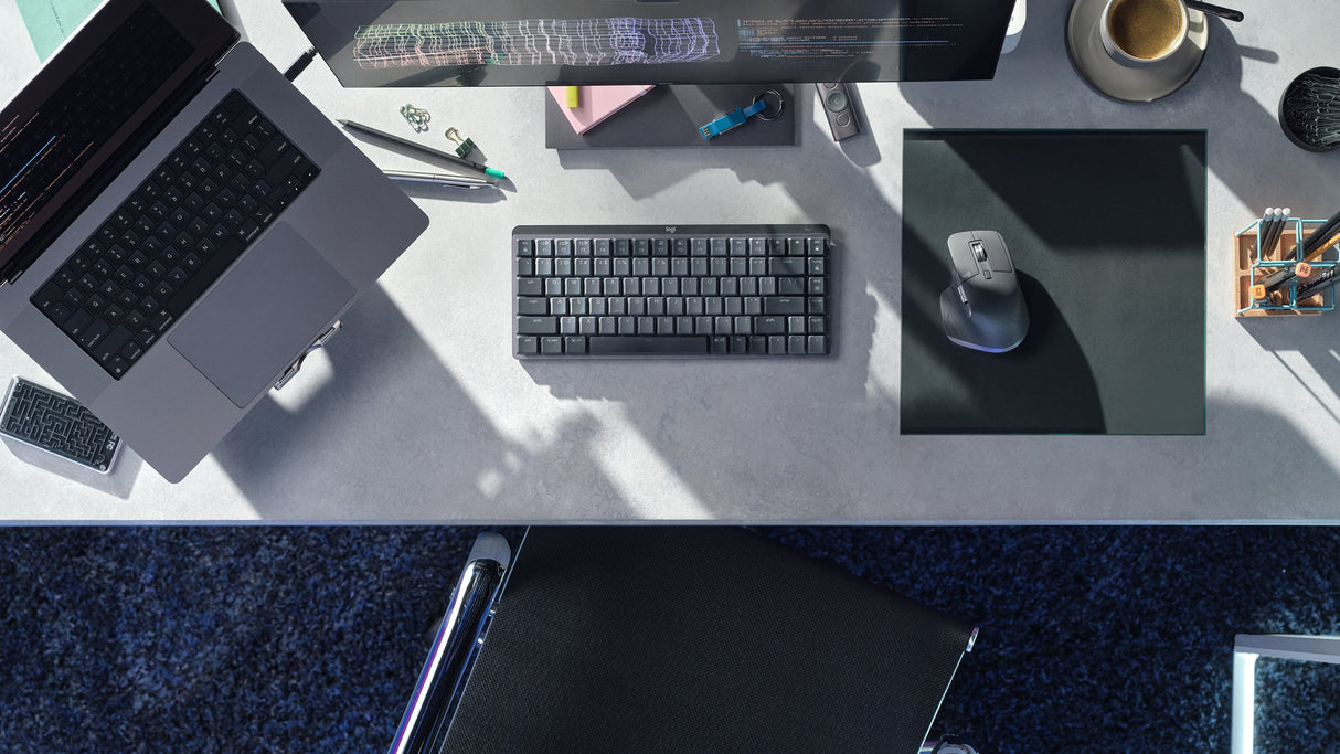 EAN 5099206103245 - Logitech 920-010782 teclado Oficina RF Wireless + Bluetooth QWERTY Internacional de EE.UU. Grafito imagen 6