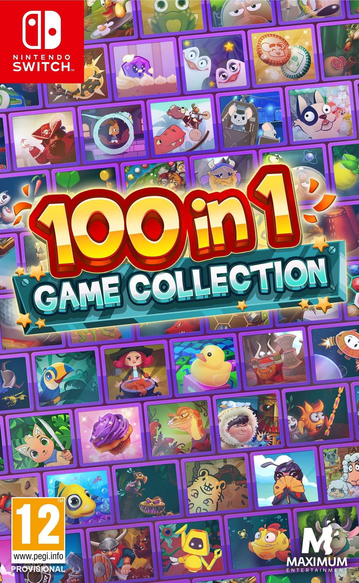 Juego 100 In 1 Game Collection Switch