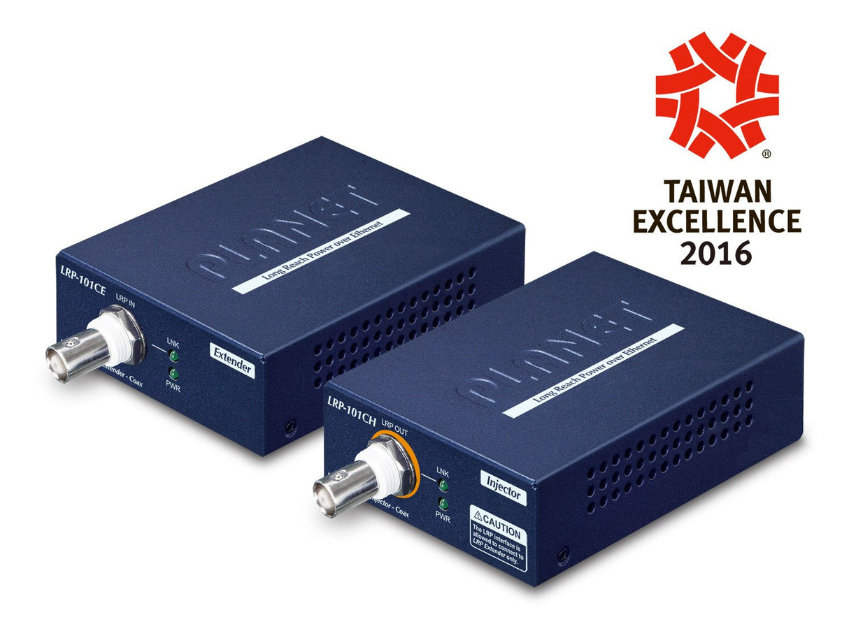 EAN 4711605280983 - PLANET LRP-101C-KIT ampliador de red Transmisor y receptor de red Azul 10, 100 Mbit/s imagen 1