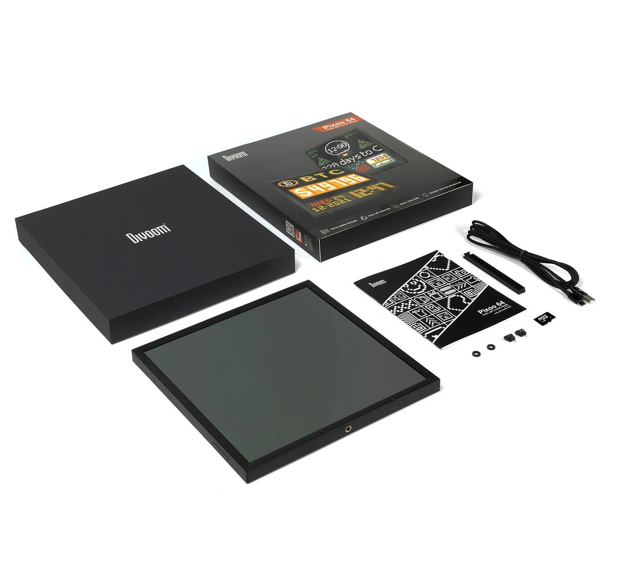 Marco De Fotos Divoom Divoom Pixoo 64 Editable Wifi Negro