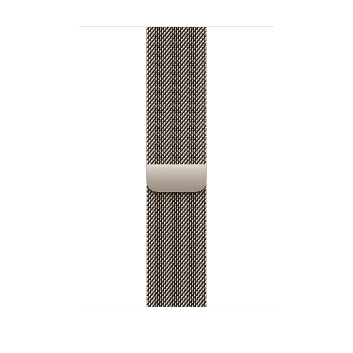 46mm Natural Milanese Loop S/M