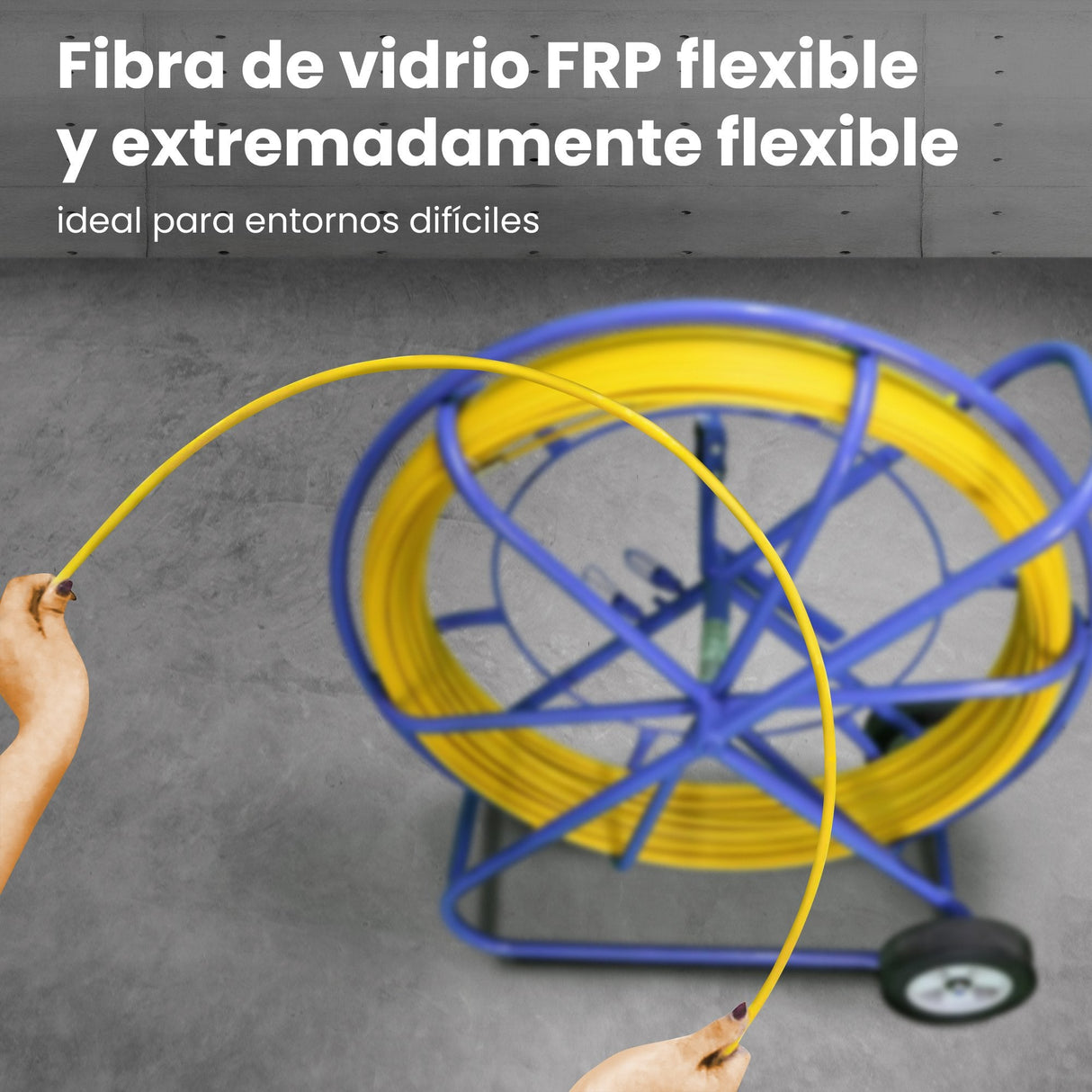 Extralink Ex.15982 Dispensador De Cable Azul, Amarillo