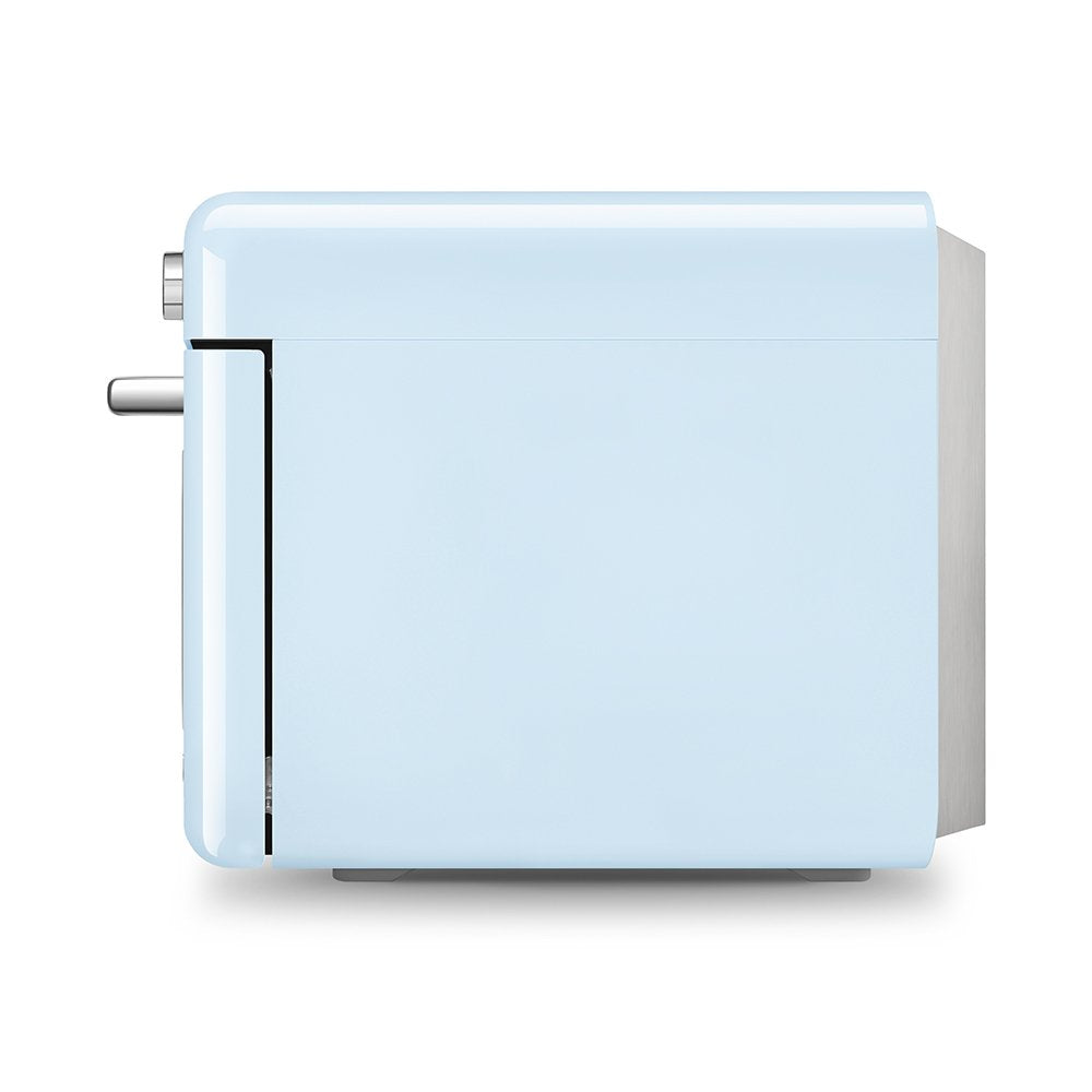 Horno Multifunción De Sobremesa Smeg Estilo Años 50 Con Tecnología Galileo Azul Cof01pbeu