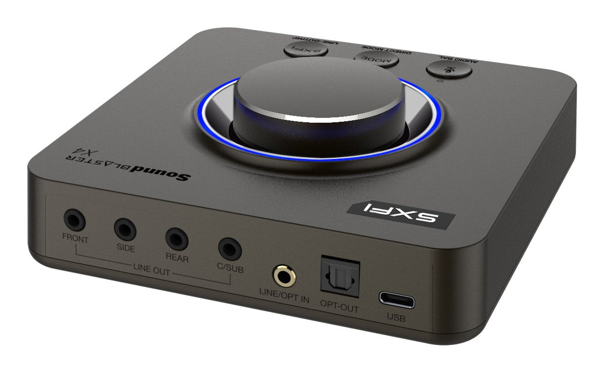 Creative Soundblaster X4, Tarjeta De Sonido 70sb181500000