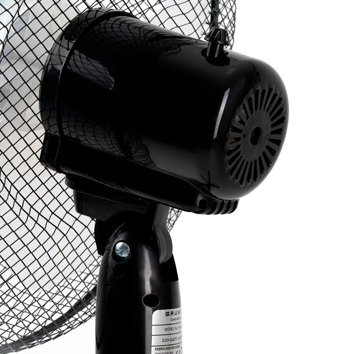 Ventilador De Pie Grunkel Fan-165x Ng 50w 5 Aspas 40cm 3 Velocidades