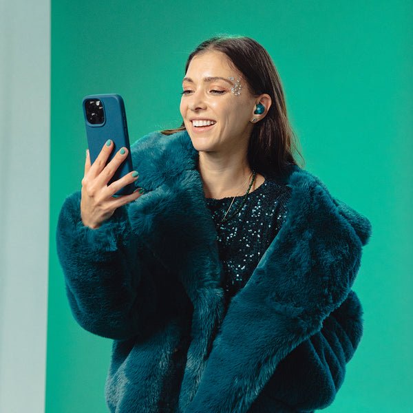 Auriculares Jlab Go Pop Anc True Wireless Stereo (Tws) Bluetooth Verde Azulado, Transparente