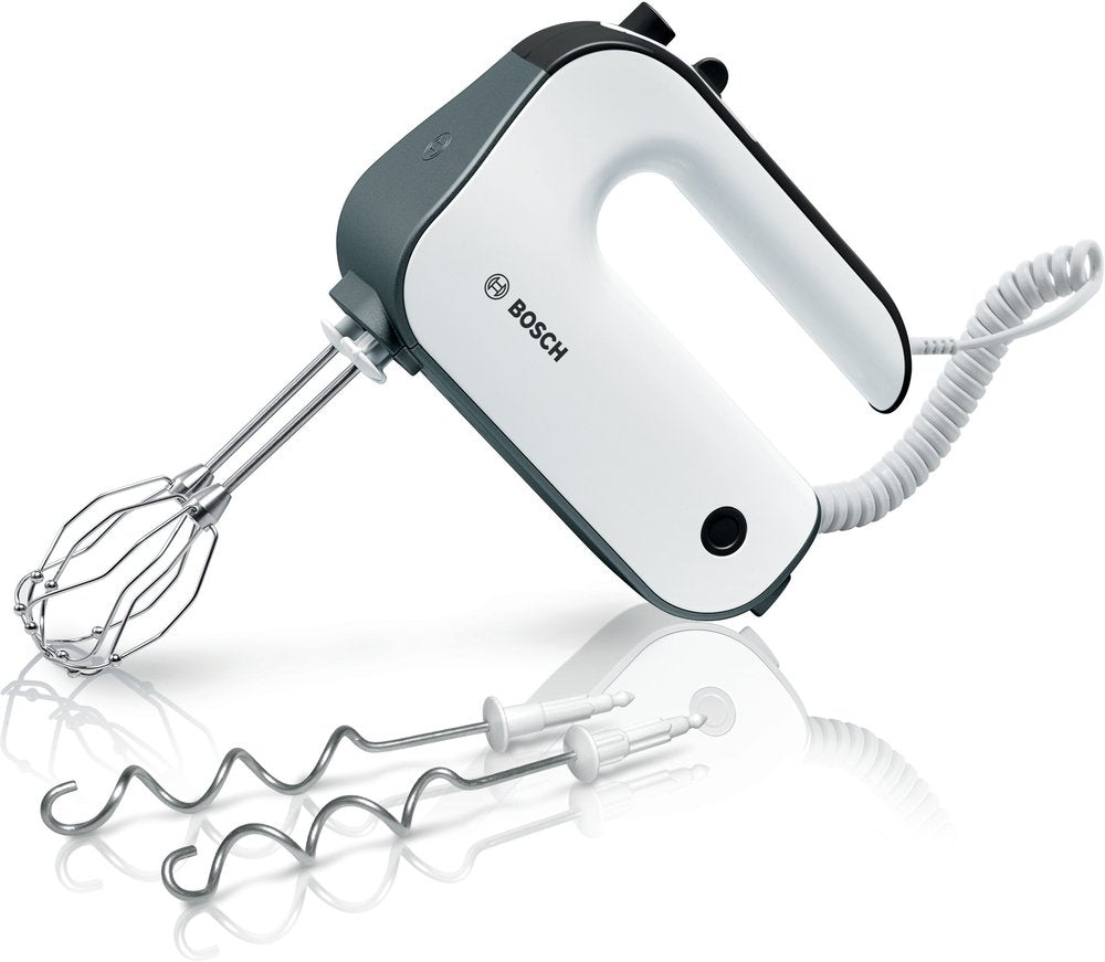 EAN 4242005297047 - Bosch MFQ49300 batidora Batidora de mano 850 W Negro, Acero inoxidable, Blanco imagen 1