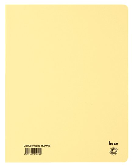 Bene Carpetas Clasificadoras Din A4 Amarillo