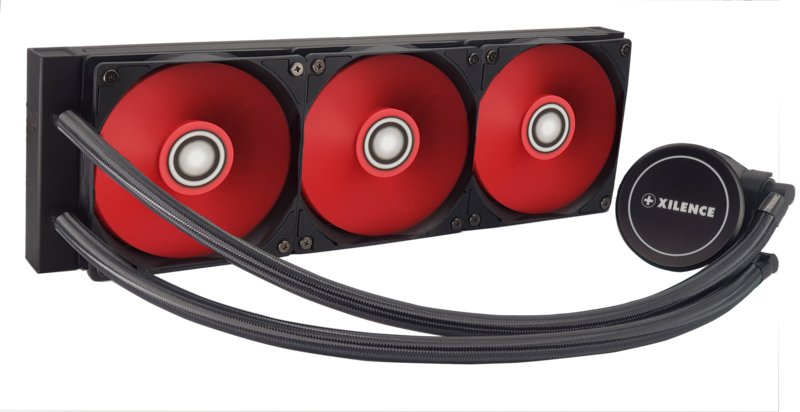 Xilence Liqurizer Lq360, Refrigeración Por Agua Negro Rojo