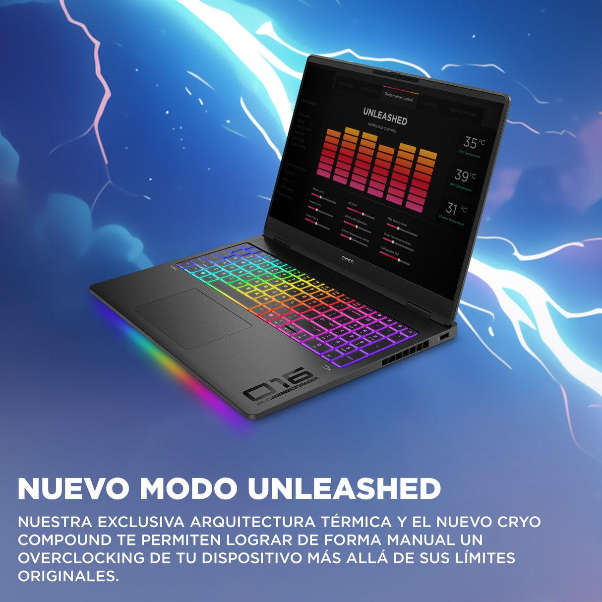 Portátil Hp Omen Max 16-Ah0039ns U9 275hx 32gb 1tb Rtx5070 Ti 16" Fdos