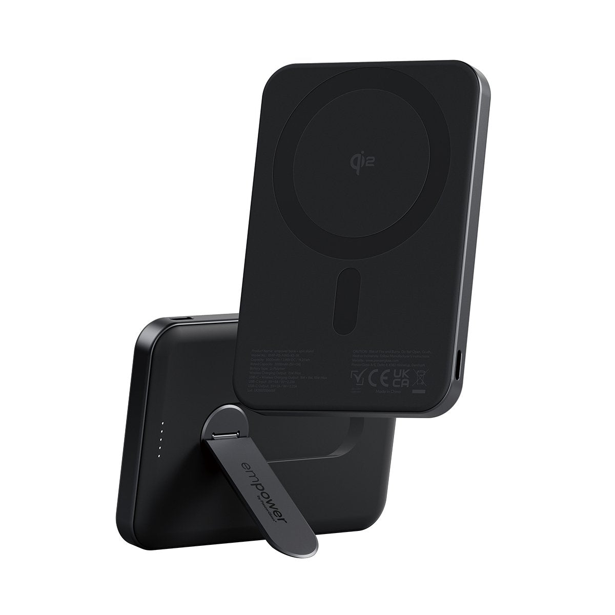 Panzerglass Empower By ® Empower Bank W. Spin Stand 5000mah Space Black Negro