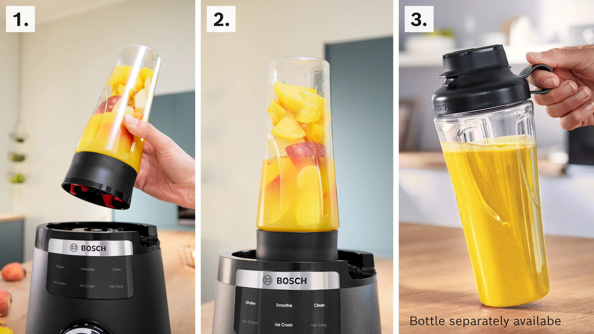 Bosch Serie 6 Mmb6652b Licuadora 2 L Batidora De Vaso 1800 W Negro