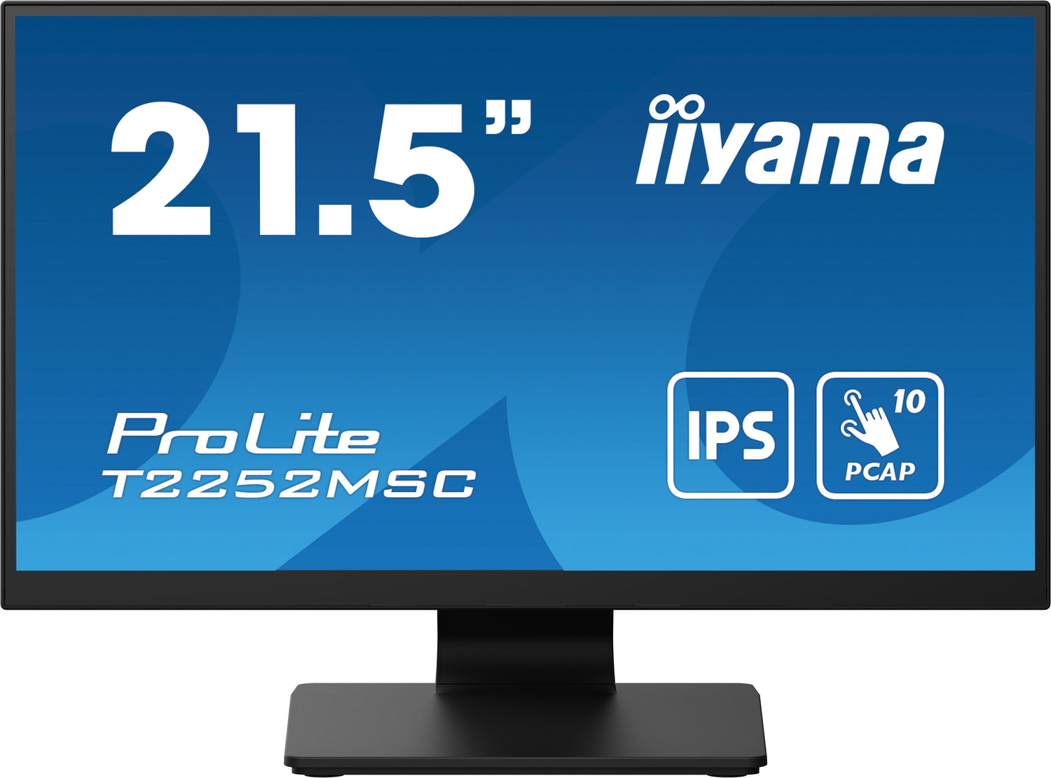 Monitor Iiyama 21,5" T2252msc-B2ag 16:9 Touch Hdmi+2usb+Dp