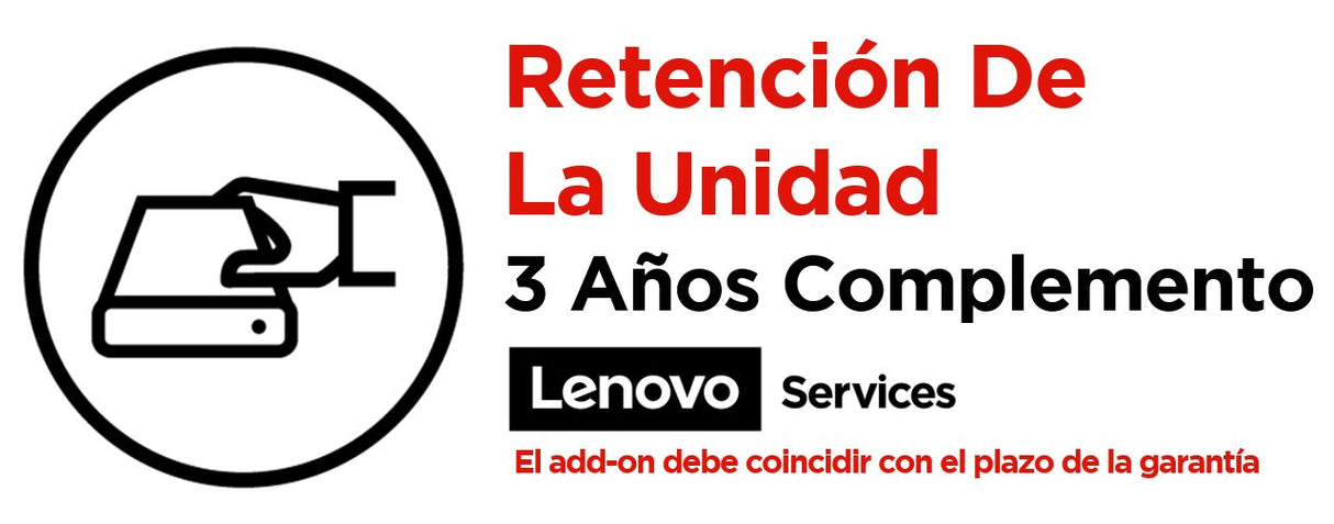 Lenovo 3y Keep Your Drive 1 Licencia(S) 3 Año(S)