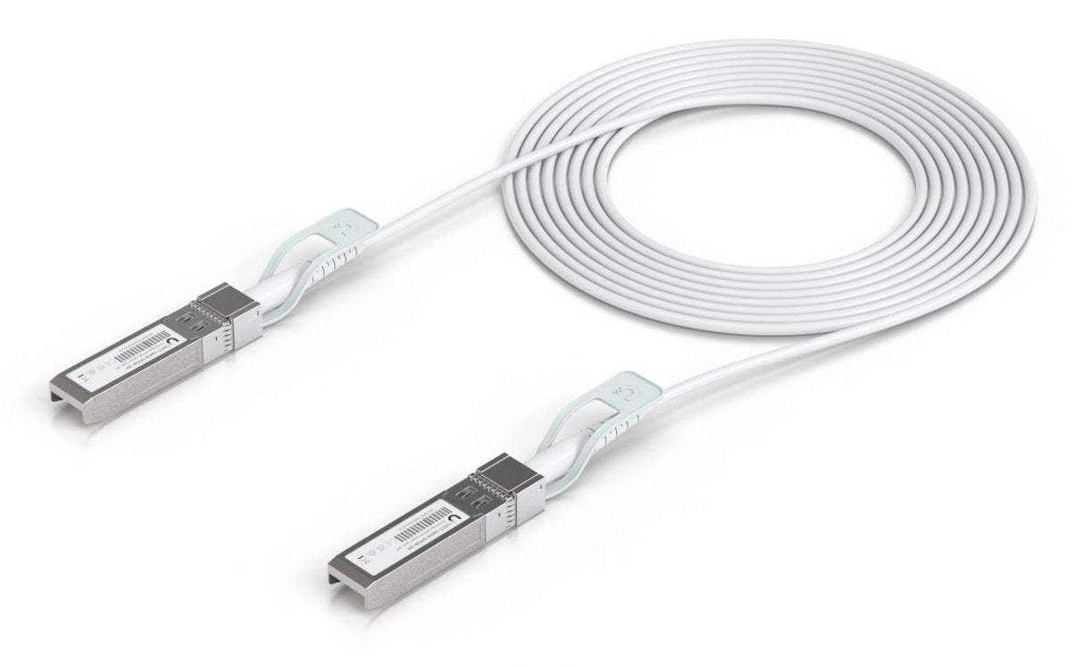 Cable Ubiquiti Uacc-Uplink-Sfp28-3m De Fibra Óptica E Infiniband Blanco