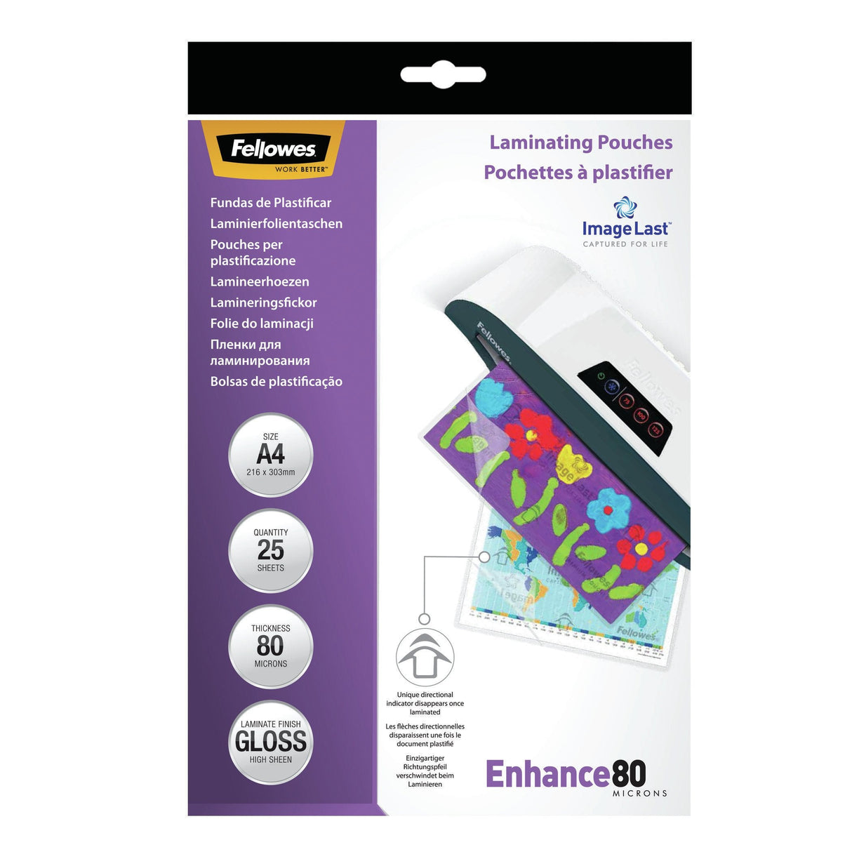 EAN 0077511539626 - Fellowes 5396205 plastificador 25 pieza(s) imagen 2