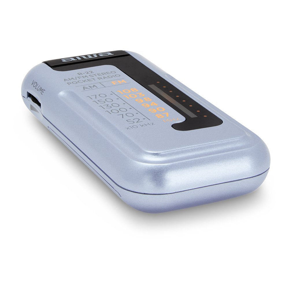 Radio Formato Mini Aiwa R-22sl Am/Fm Hyperbass Color Silver